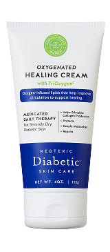 The only Diabetic skin cream with TriOxygenᶜ - penetrates deep to hydrate below the surface