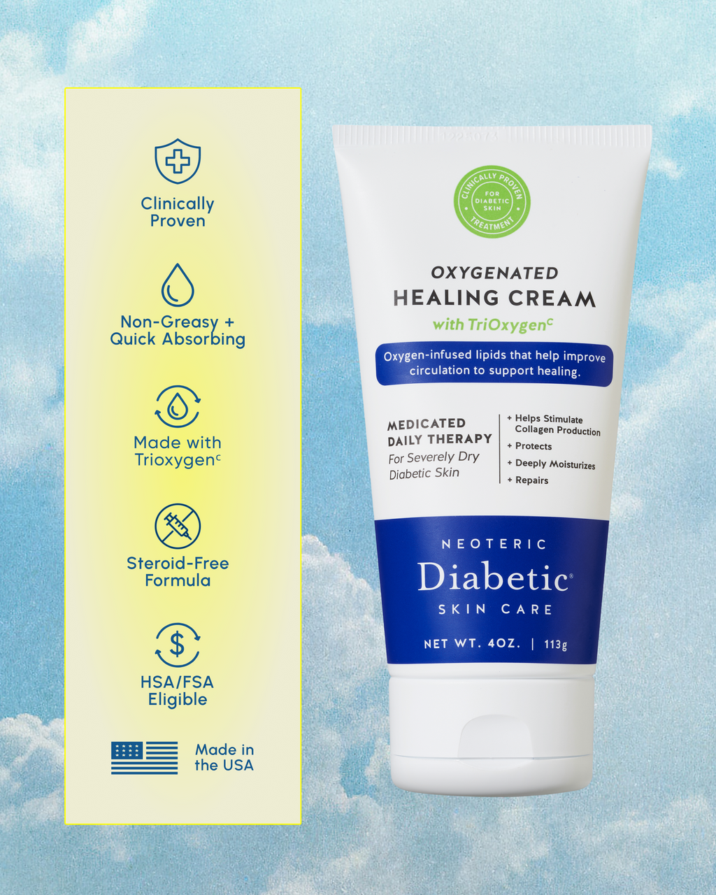 OXYGENATED HEALING CREAM